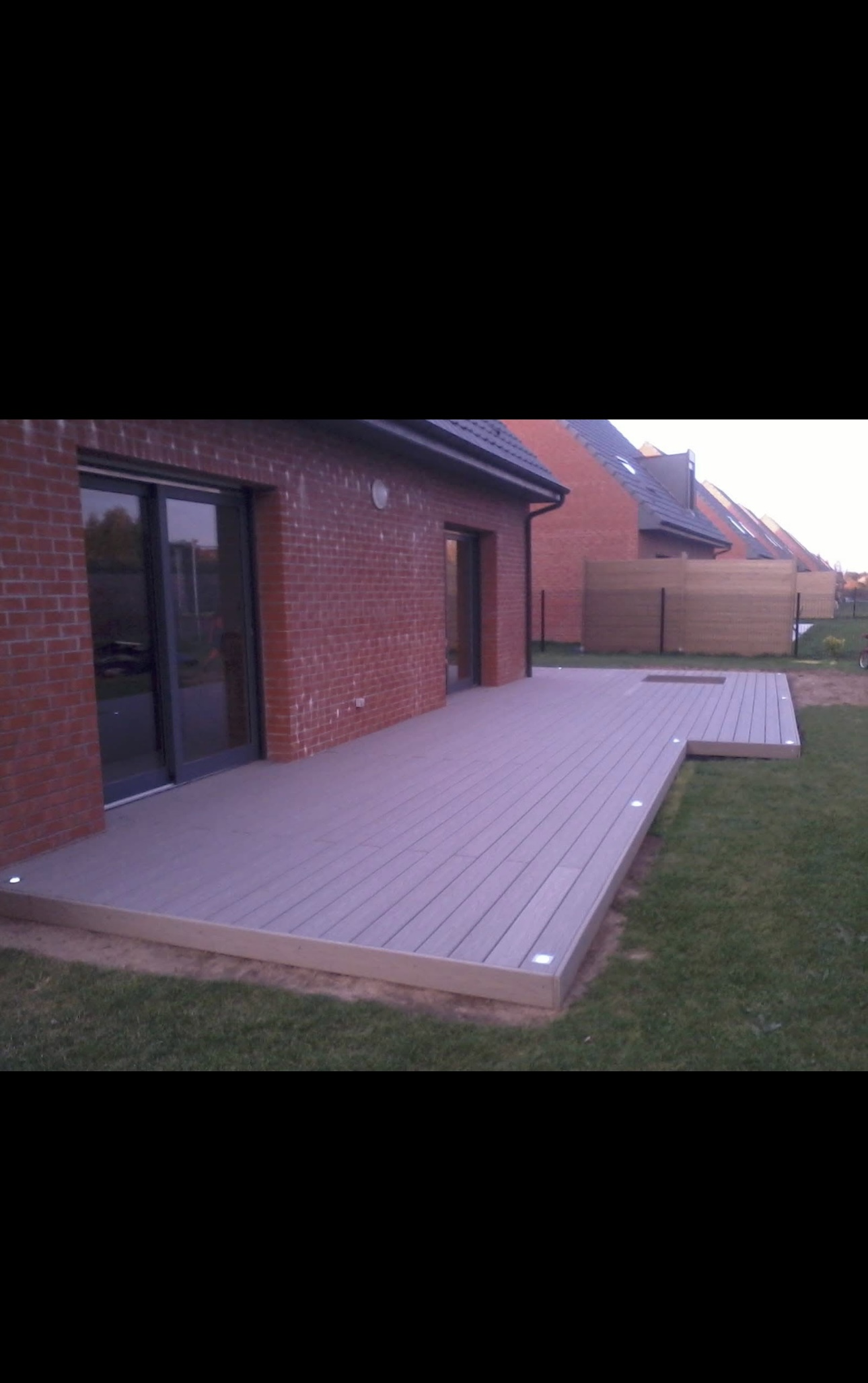 Terrasse composite vue cote Somme